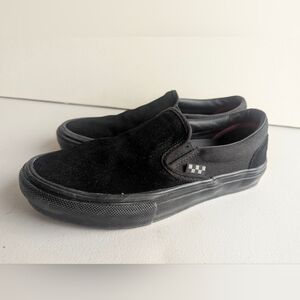 Vans Black Slip-On Sneakers
